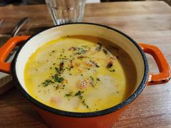 奶油蔬菜深海磷虾汤-salée