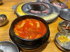 辣豆腐汤-姜虎东白丁烤肉(虹桥天地店)