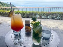 -日落吧·海景咖啡厅·餐酒吧·鸡尾酒·下午茶·乐队表演·浪漫夕阳·三亚文华东方酒店