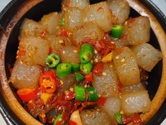 砂锅剁椒焖子-天津大学·四十二斋餐厅