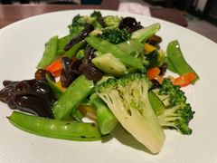 白灼田园时蔬-港丽餐厅(杭大店)