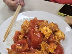 番茄猪扒饭-好好滋味茶餐厅