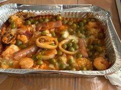 鱿鱼虾仁海鲜焗饭-达美乐比萨(墨玉南路店)