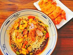 虾腰拌面-爱家面馆(常州总店)