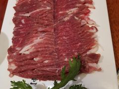 手工鲜切羊腿肉-阳坊胜利涮羊肉(阳坊老店)