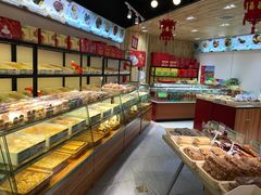 面包甜点陈列柜-北京稻香村(燕儿岛路店)