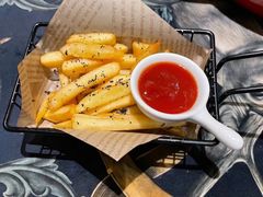 松露薯条配乳清芝士酱-第101座花园餐厅(湖滨88店)