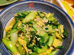 虾皮鸡蛋小白菜-那家小馆•北京菜•烤鸭(中关村店)
