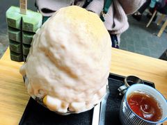 招牌芋泥かき氷-WONDER ICE 萬得冰田(建設路总店)