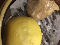 流沙包-廣九广味食堂-猪肚鸡火锅(曼哈顿店)