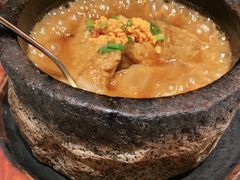 海胆虾怪酱炖老豆腐-青雅中餐厅(大连金石滩绿发希尔顿度假酒店)