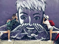 -槟城街头艺术街区