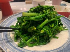 炒油菜花-后海16号·北京私房菜