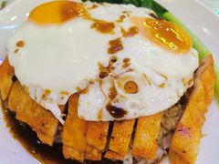 黑椒鸡排饭-澳门陈光记烧味饭店(郎家园店)