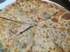 菠菜香菇素饼-福慧慈缘素食餐厅(王府井店)