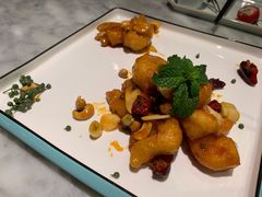 芒果青芥大虾球-辛香汇·现炒川菜(淮海路百盛店)