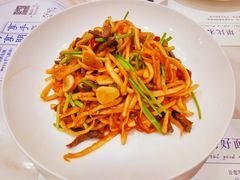 酸萝卜炒粉-南山鲜虾面·活鲜小馆·海味大连菜(南山总店)