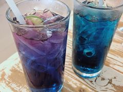 -蝶豆花蓝面条