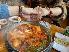 脊骨汤-喇喇排骨火锅·传统韩式脊骨汤(望京西园总店)