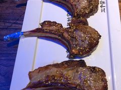 金质烤羊排-三个蒙古大叔羊肉串(大宁店)