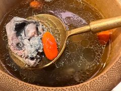竹筒原生乌鸡汤-桂满陇·蟹黄小笼汤包(中山公园店)