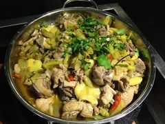 鲜嫩土鸡锅-陈三娃泡姜鸡(太白北路店)