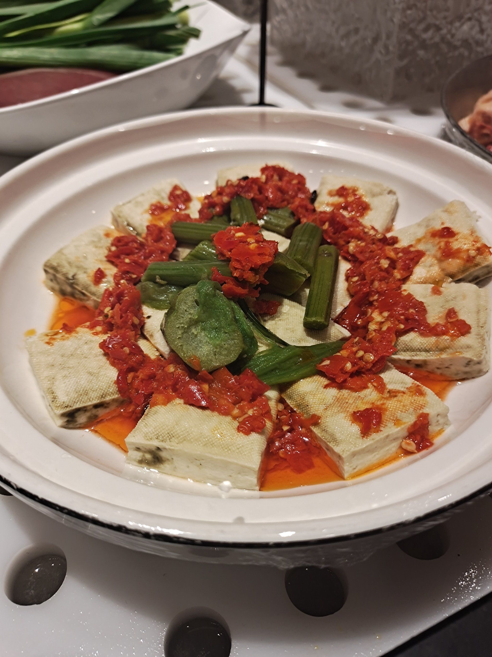 梁家大院剁椒臭豆腐