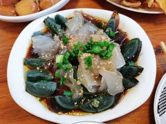 松花蛋拌凉皮-青英餐厅