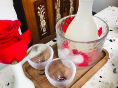 玫瑰与山泉米酒的浪漫-素描餐厅(灵隐天竺店)