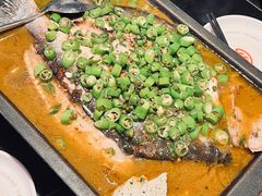 -探鱼·鲜青椒爽麻烤鱼(银泰城店)