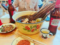 -拈签一笑黄牛肉辣卤串串