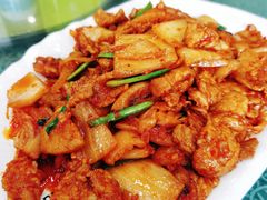 辣白菜炒五花肉-顺姬冷面(长白西路店)