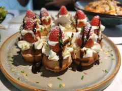 草莓忌廉华夫饼-BE BRIGHT KITCHEN(正佳广场店)