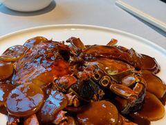 毛蟹炒年糕-屋里厢上海菜馆