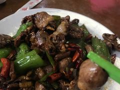 辣炒鸡心-华春餐馆(鱼山路店)