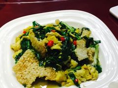 锅巴炒鸡蛋-聚宾楼·烤鸭·家宴(科技三路店)