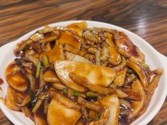 白菜肉丝炒年糕-建国328 本帮小馆·面馆