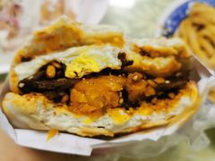 蛋菜夹馍-老马家马蓉蛋菜夹馍·腊牛肉夹馍(回民街店)
