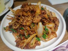 小炒嫩羊肉-姥姥家春饼店(佳亿时尚广场店)