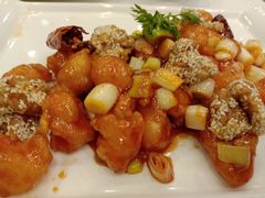 宫保桃仁虾球-老浒记民俗酒楼(王府井店)