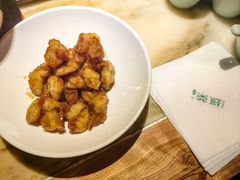 雪花糖醋里脊-绿茶餐厅(西单老佛爷店)