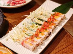 -明洞阿姨·韩式酱蟹烤肉·创意料理(三元桥店)