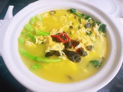 土鸡蛋煮菜心-楚禾宴·家宴(光谷大道店)