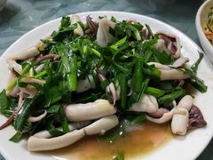 梧桐花炒韭菜-新乡饭店