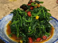 果仁菠菜-金谷园饺子馆(北邮总店)