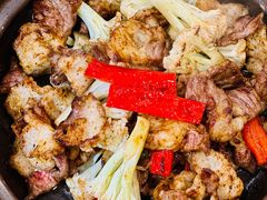 花菜啫牛胸口油-六婶西关小厨(光塔路店)