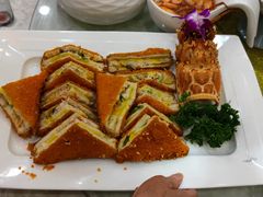蟹黄三明治-老街饭庄·地道淮扬菜(扬子江北路总店)