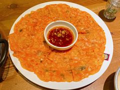 泡菜饼-喇喇排骨火锅·传统韩式脊骨汤(望京西园总店)