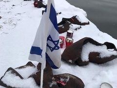 -多瑙河畔鞋履雕塑