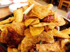 铁板土豆煎牛肉-长寿参鸡汤(朝韩风情街店)
